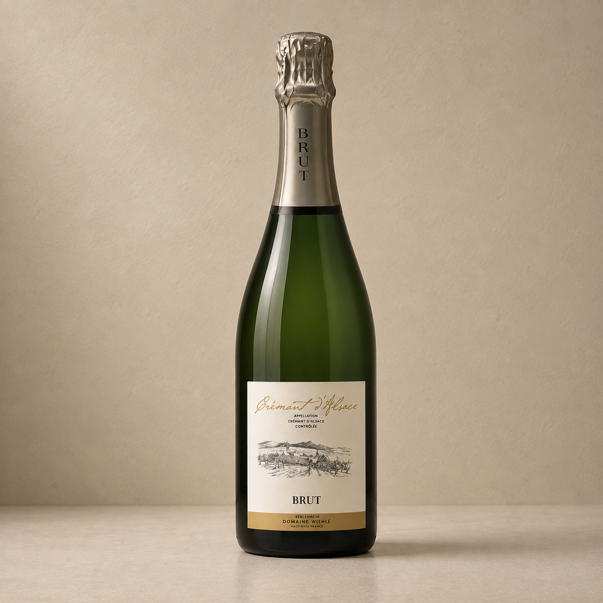 Domaine Wiehle — Crémant d’Alsace Brut, Alsace