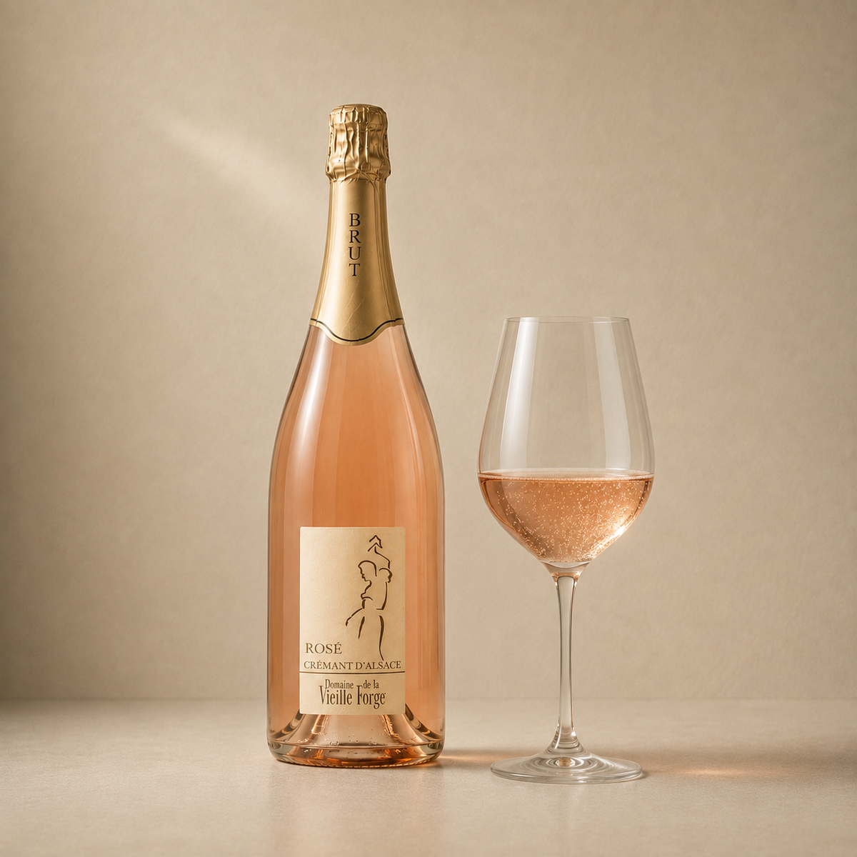Vieille Forge — Crémant Rosé d’Alsace, Alsace
