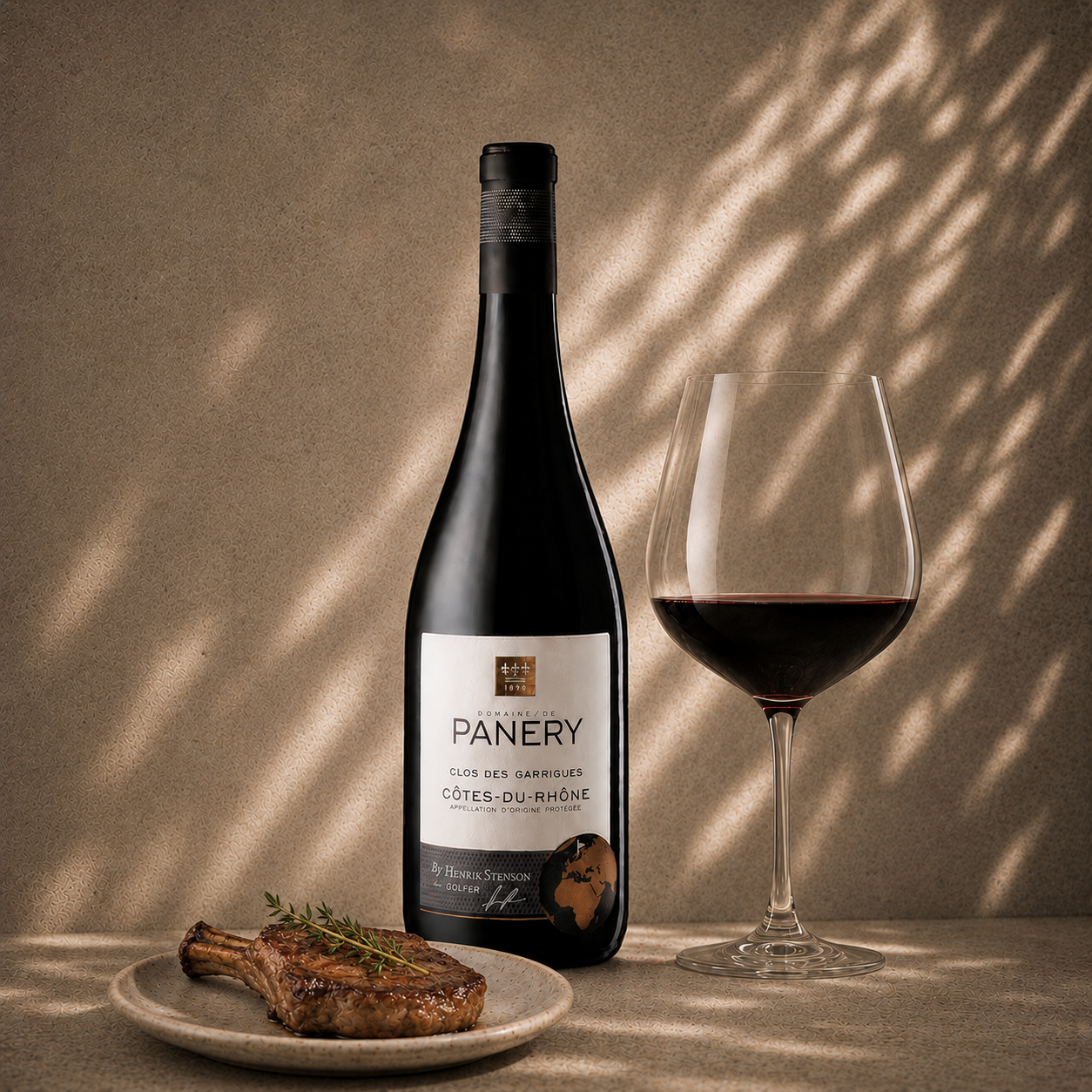 Henrik Stenson — Clos des Garrigues, Côtes du Rhône