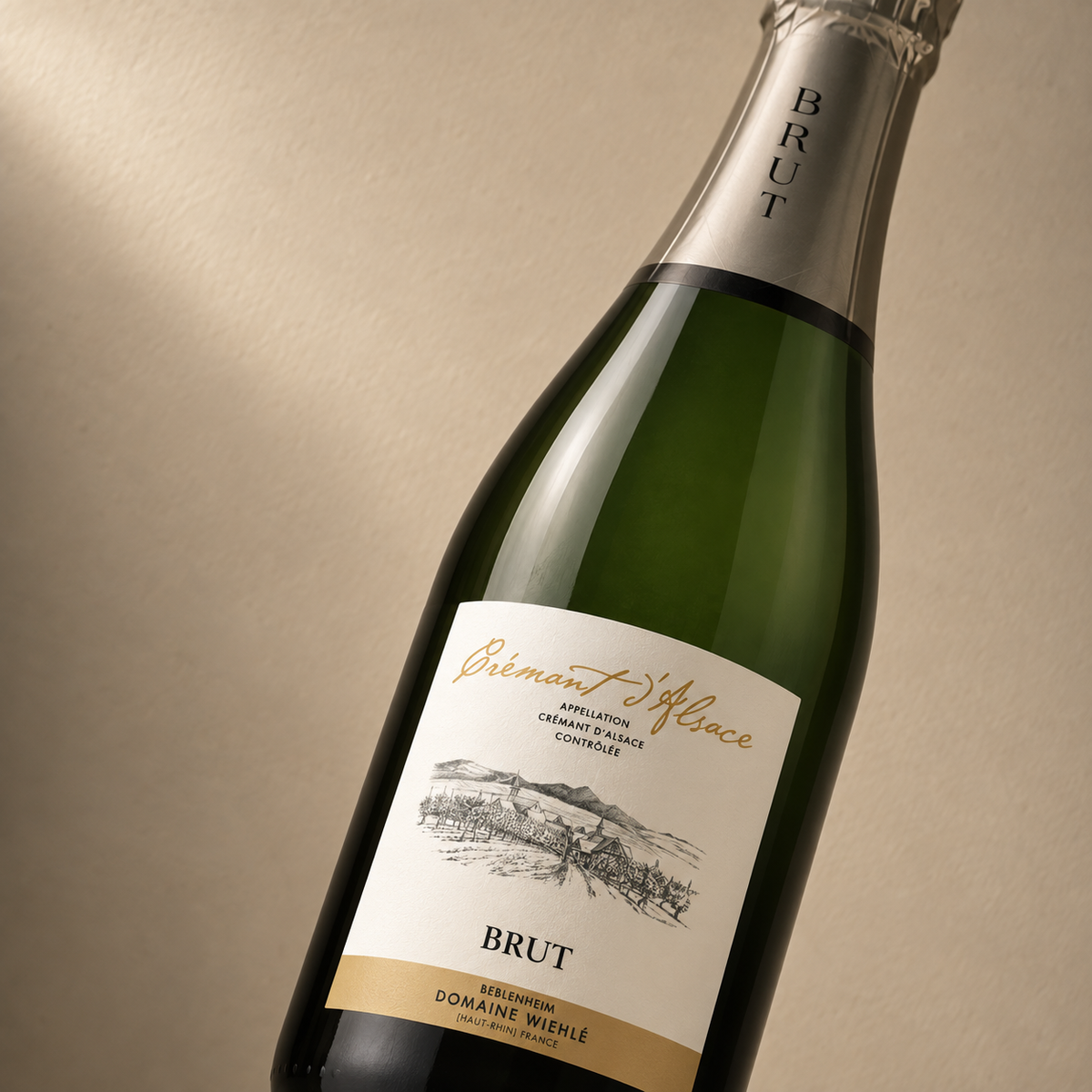 Domaine Wiehle — Crémant d’Alsace Brut, Alsace