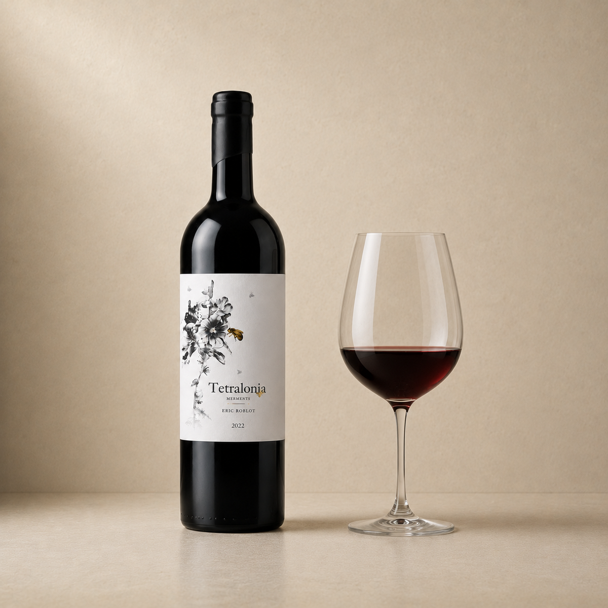 Château Le Coteau — Tetralonia 2022 Margaux, Bordeaux