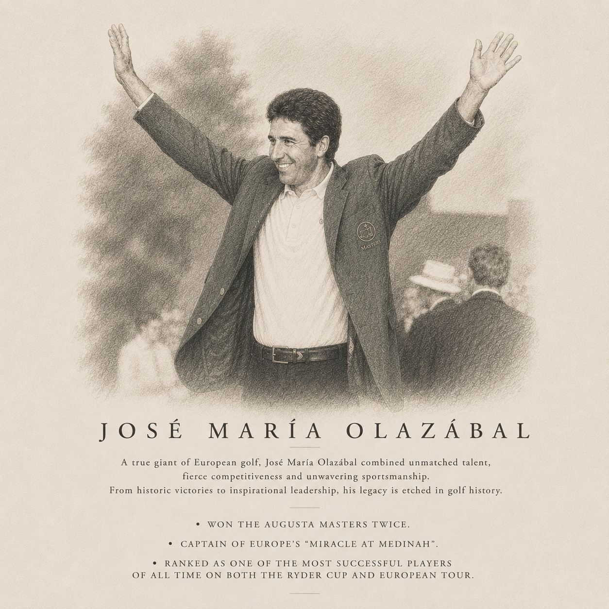 José María Olazábal – Rioja Reserva, Spain